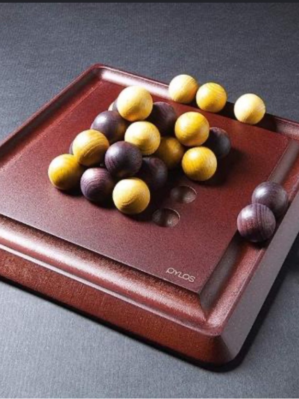 Gigamic Two Wooden PYLOS Mini Classic Games